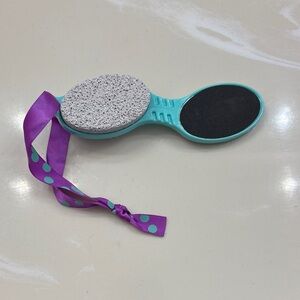 Purple Polka Dot Footcare Set
